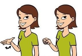 <p>Squeeze to the side</p>