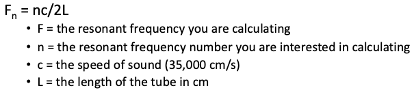 <p>we estimate it based on the tube’s length</p>