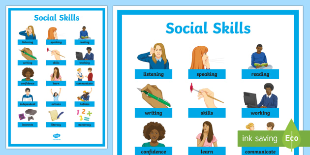 <p>social skills</p>