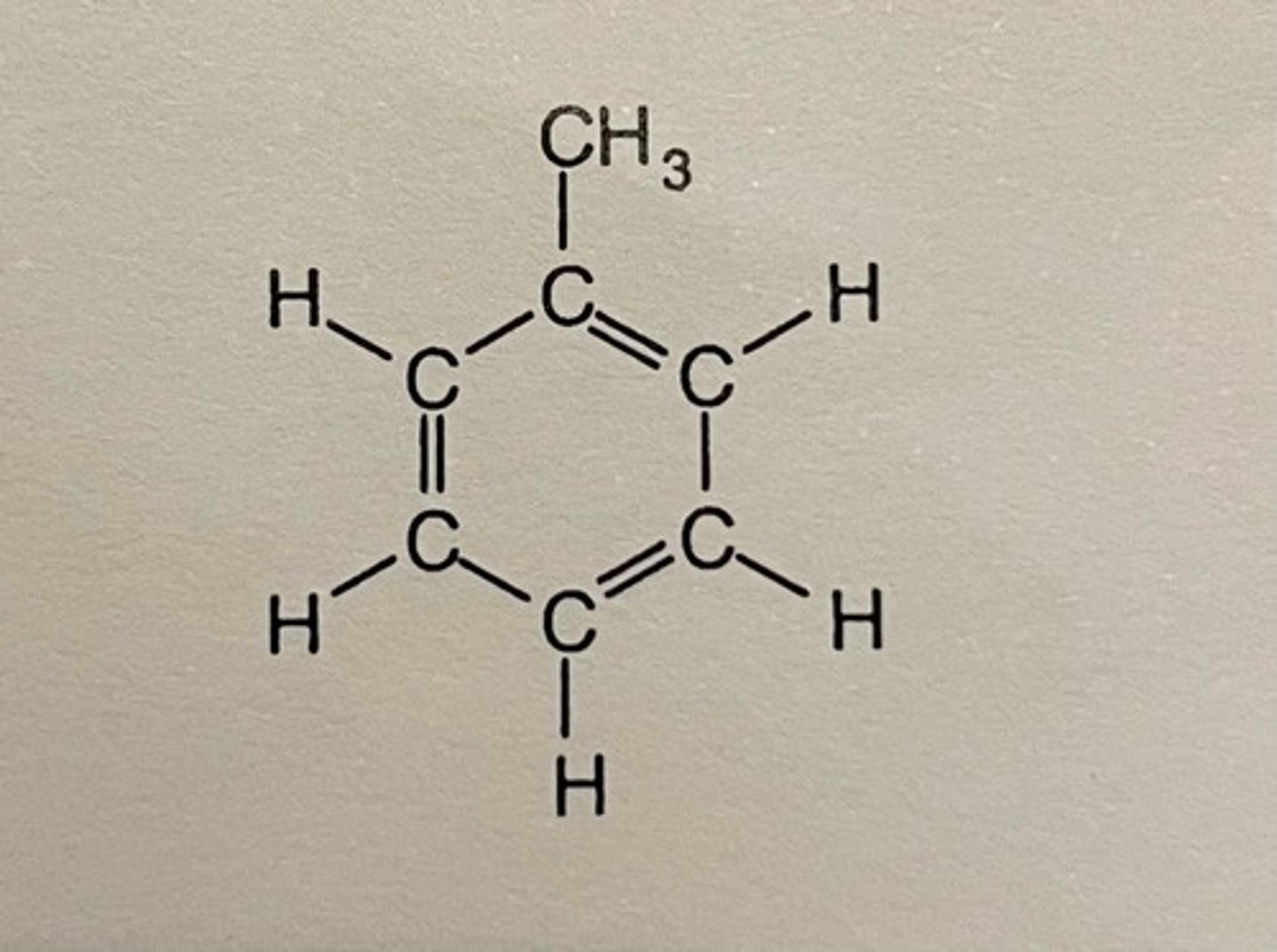 <p>Toluol (C6H5CH3)</p>