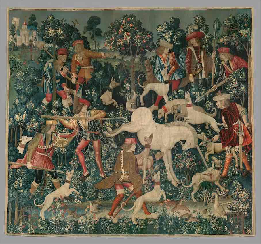 <p><em>The Unicorn Tapestries Circa 1495-1505 CE</em></p>