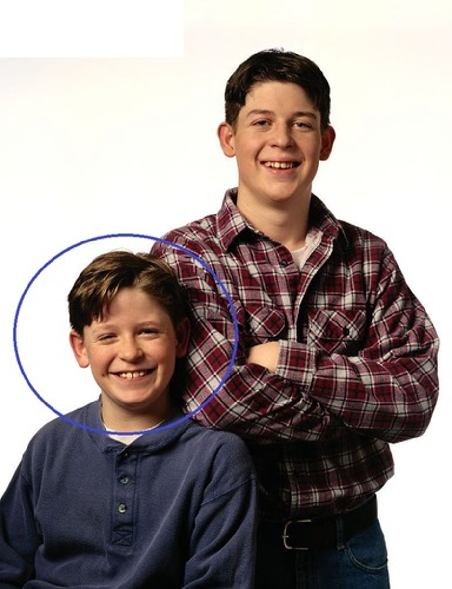 <p>younger brother</p>