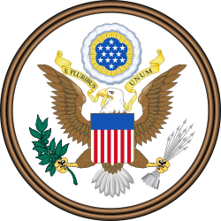 <p>The Great Seal of the United States (Why 13 arrows/leaves/olives?</p><p></p><p>Le grand sceau des Etats-Unis</p>
