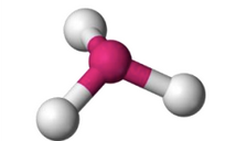 <p>What molecular geometry is shown here?</p>