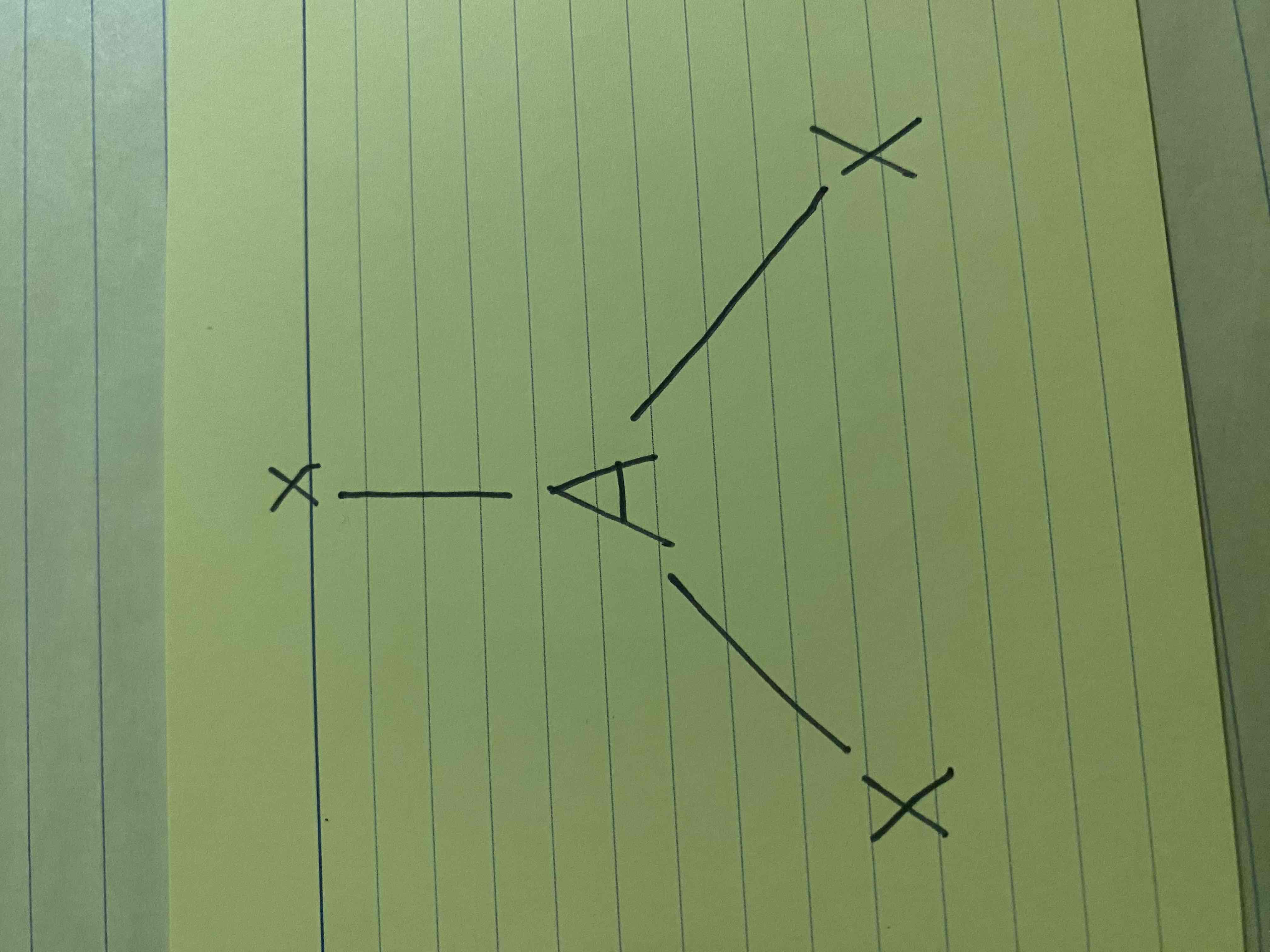 <p>What molecular geometry is shown here?</p>
