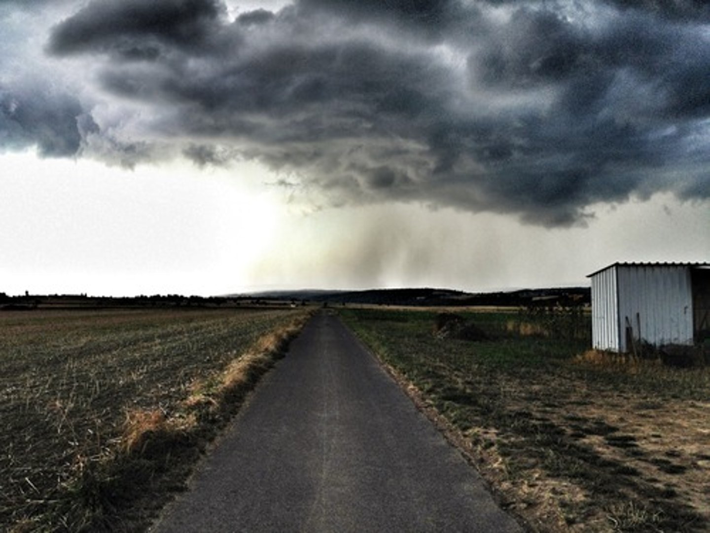 <p>depressing; dreary</p>