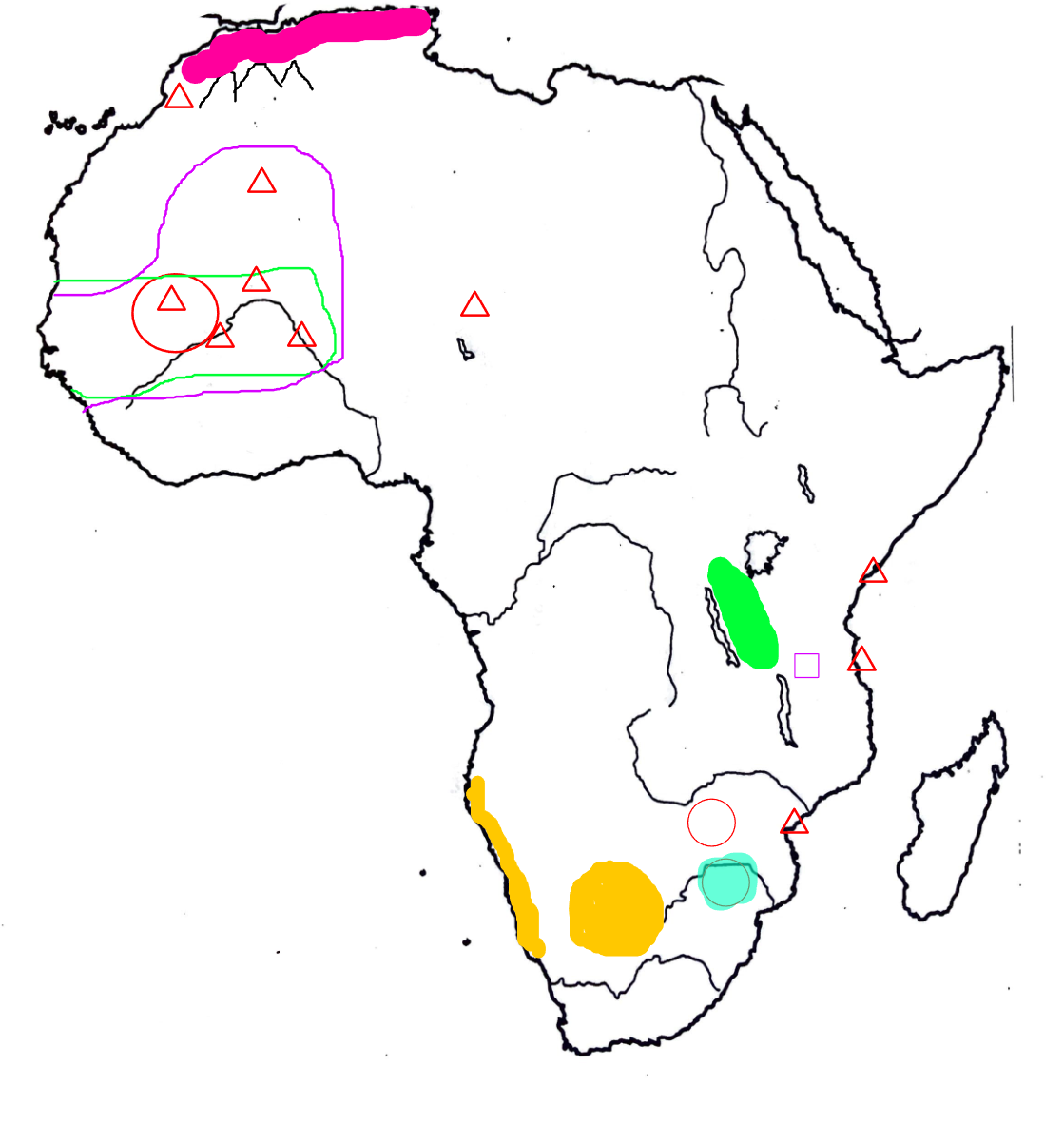 <p>That city? (it&apos;s a circle on the map) right under the peak of the Limpopo River</p>