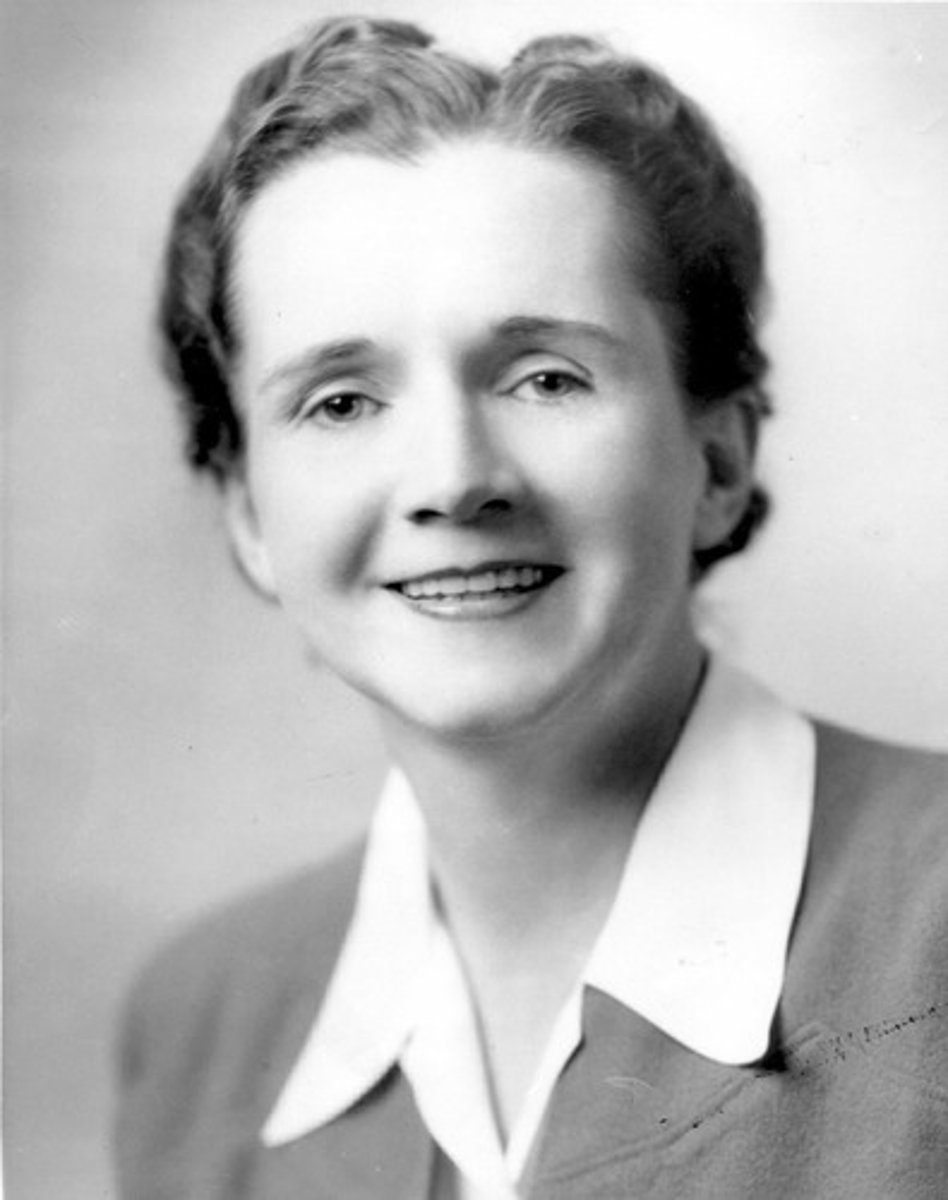 <p>United States biologist remembered for her opposition to the use of pesticides that were hazardous to wildlife (1907-1964)</p>