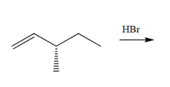 <p>Draw ALL major stereoisomer(s) of the major product(s) that are formed.</p>
