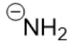 <p><strong>NH₂<sup>-</sup> </strong>(amide)</p>