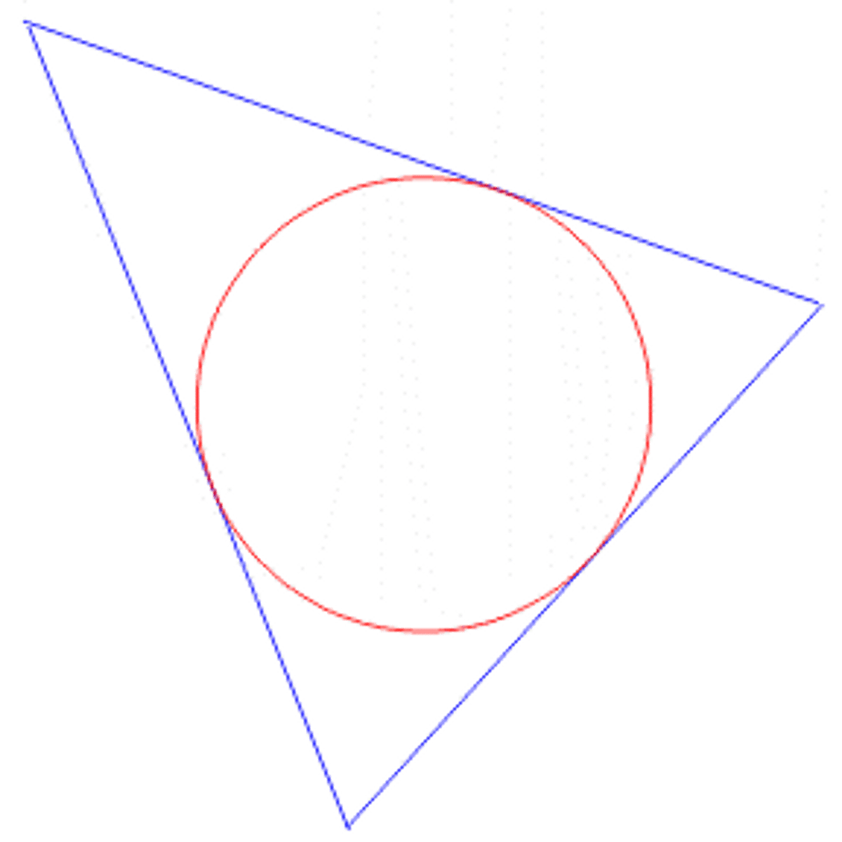 <p>circle inside the shape</p>