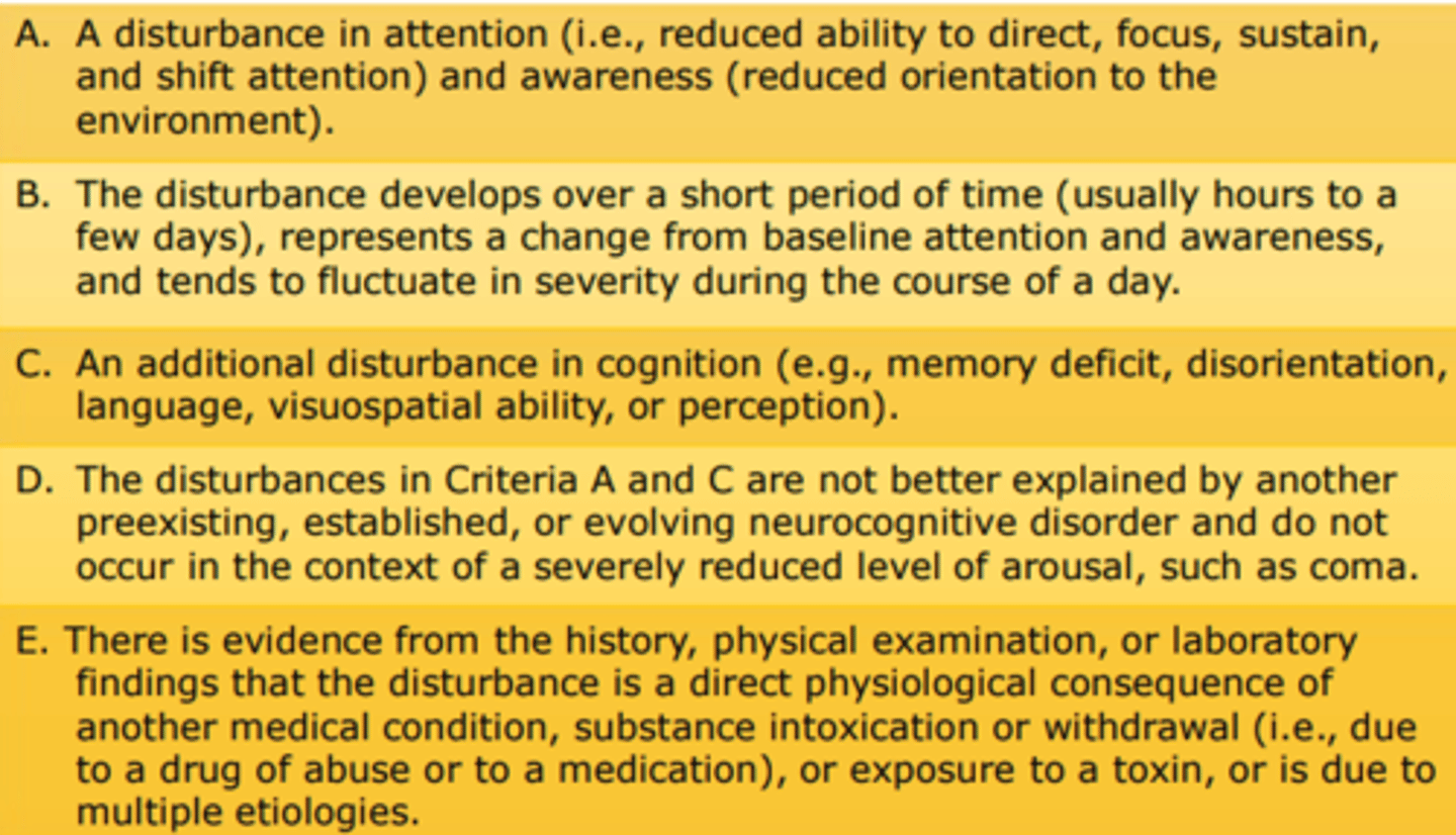 <p>Disturbance must be over a short period of time</p>