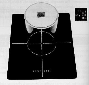 <p>Focal spot test tool </p>