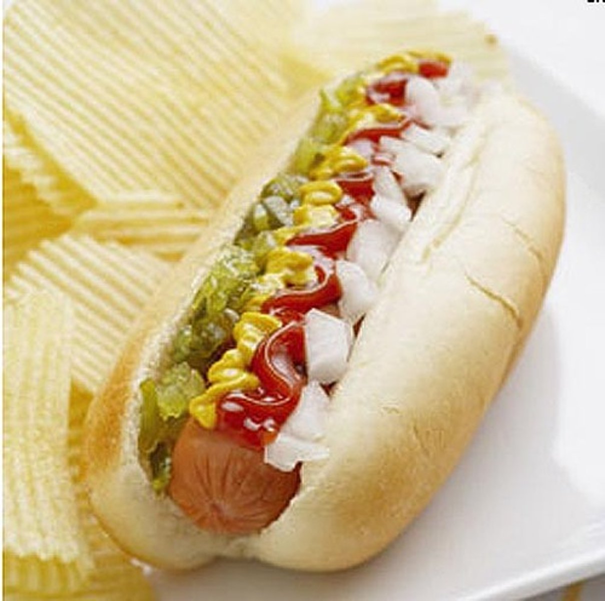 <p>hot dog</p>