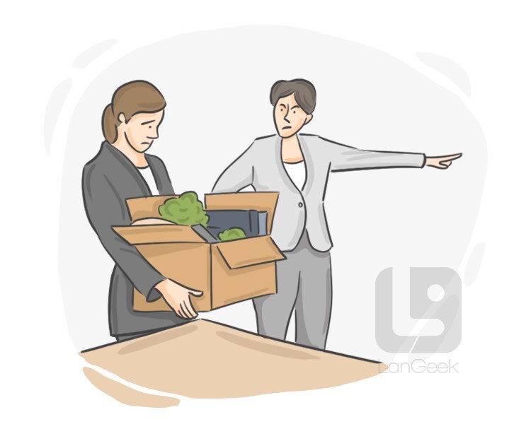 <p>To <strong>bring something to an end</strong> or <strong>cause it to stop</strong>—can refer to jobs, processes, contracts, or even life in some contexts.</p>