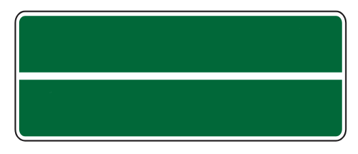 <p>What does this sign indicate (by Shape?)</p>