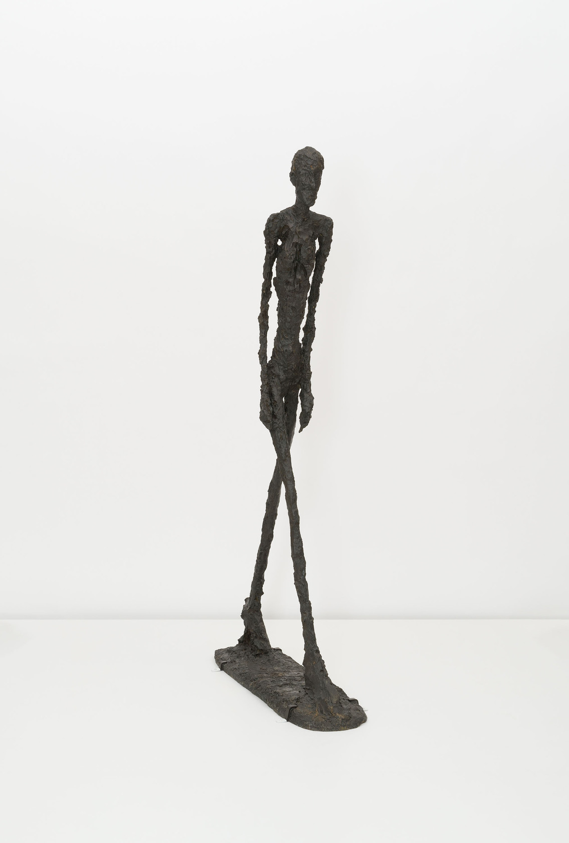 <p>what is the title of this piece by Giacometti</p>