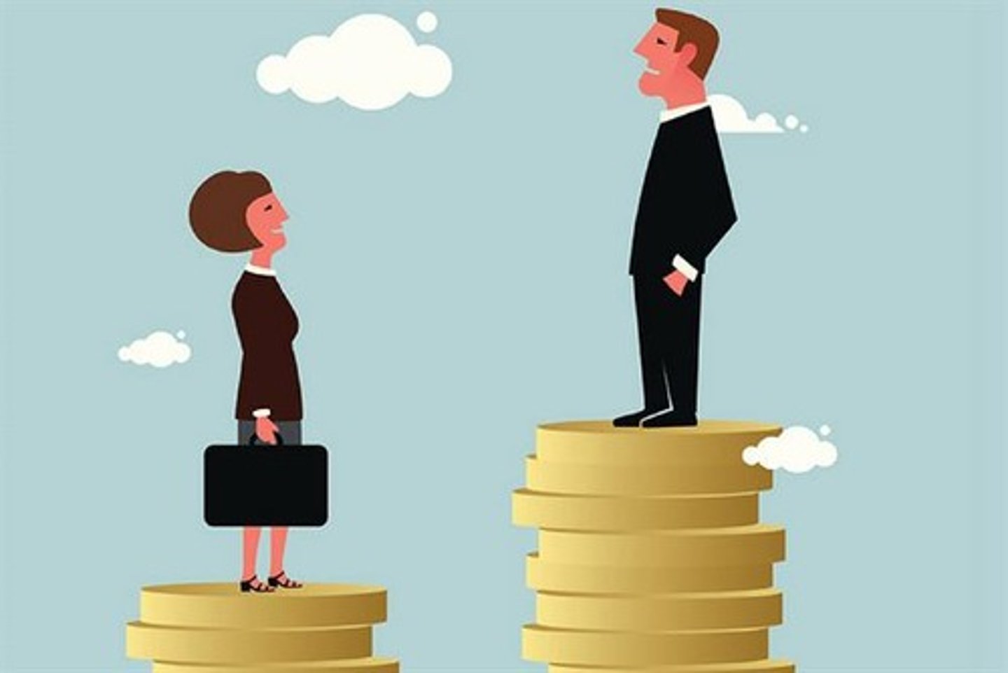 <p>- Women not being given equal treatment to men.</p><p>- e.g. the pay gap and occupational segregation by gender.</p>