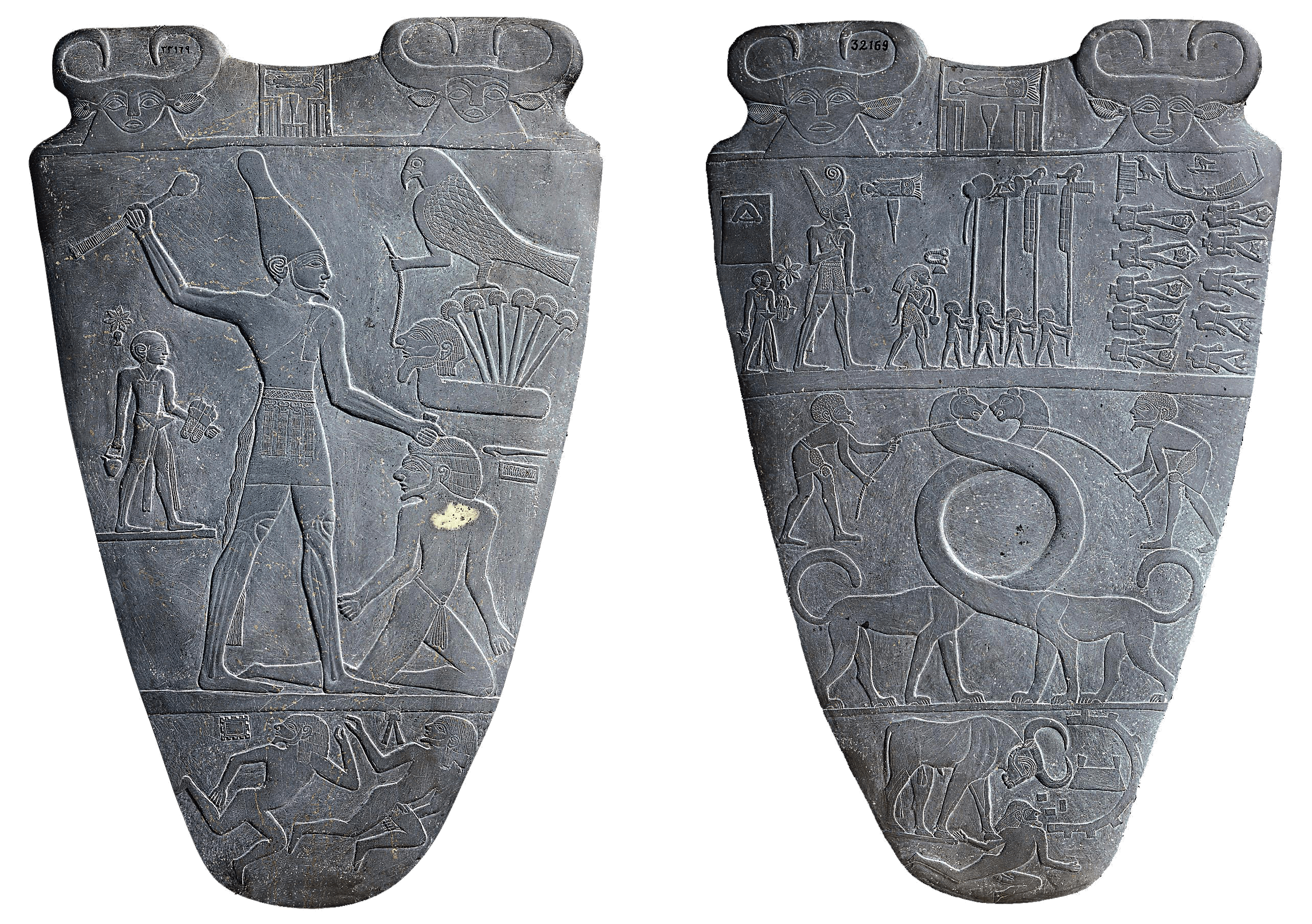 <p>Palette of Narmer</p>