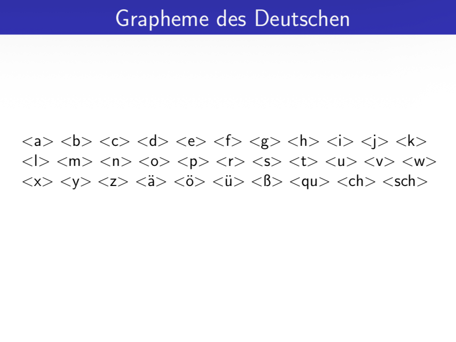 <p><span>Graph und Graphem</span></p>