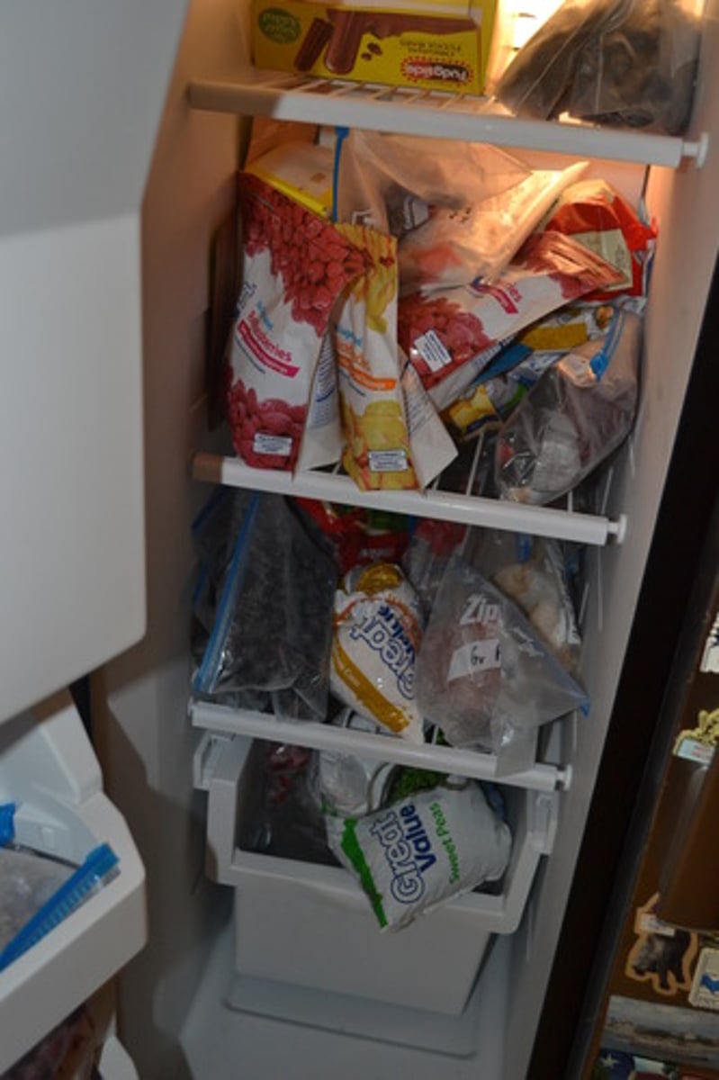 <p>a freezer</p>