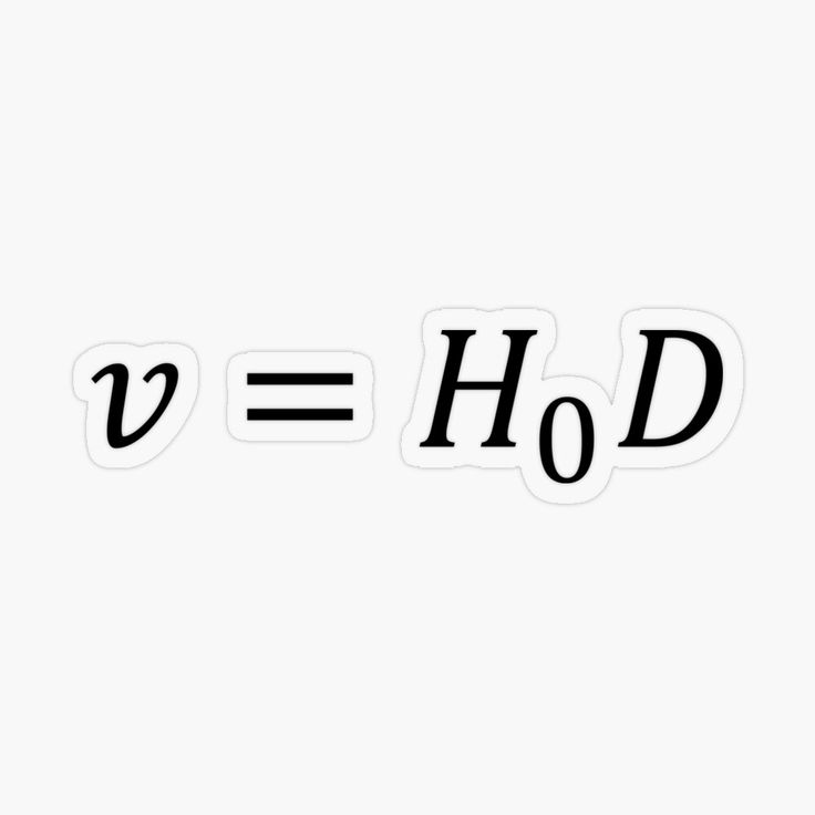 <p>vaadeldavate galaktikate punanihke suurus on võrdeline nende kaugusega vaatlejast<br><br>H0 tähistab Hubble’i konstanti ja on väärtusega 75 km/s M pc <br>l tähistab objekti kaugust vaatlejast megaparsekides<br>v tähistab objekti kaugenemise kiirust universumi paisumise tõttu<br>Parsek (pc) e kaaresekund on pikkusühik, saadakse parallaksi mõõtmise kaudu Kaaresekund 1pc = 3, 26ly</p>