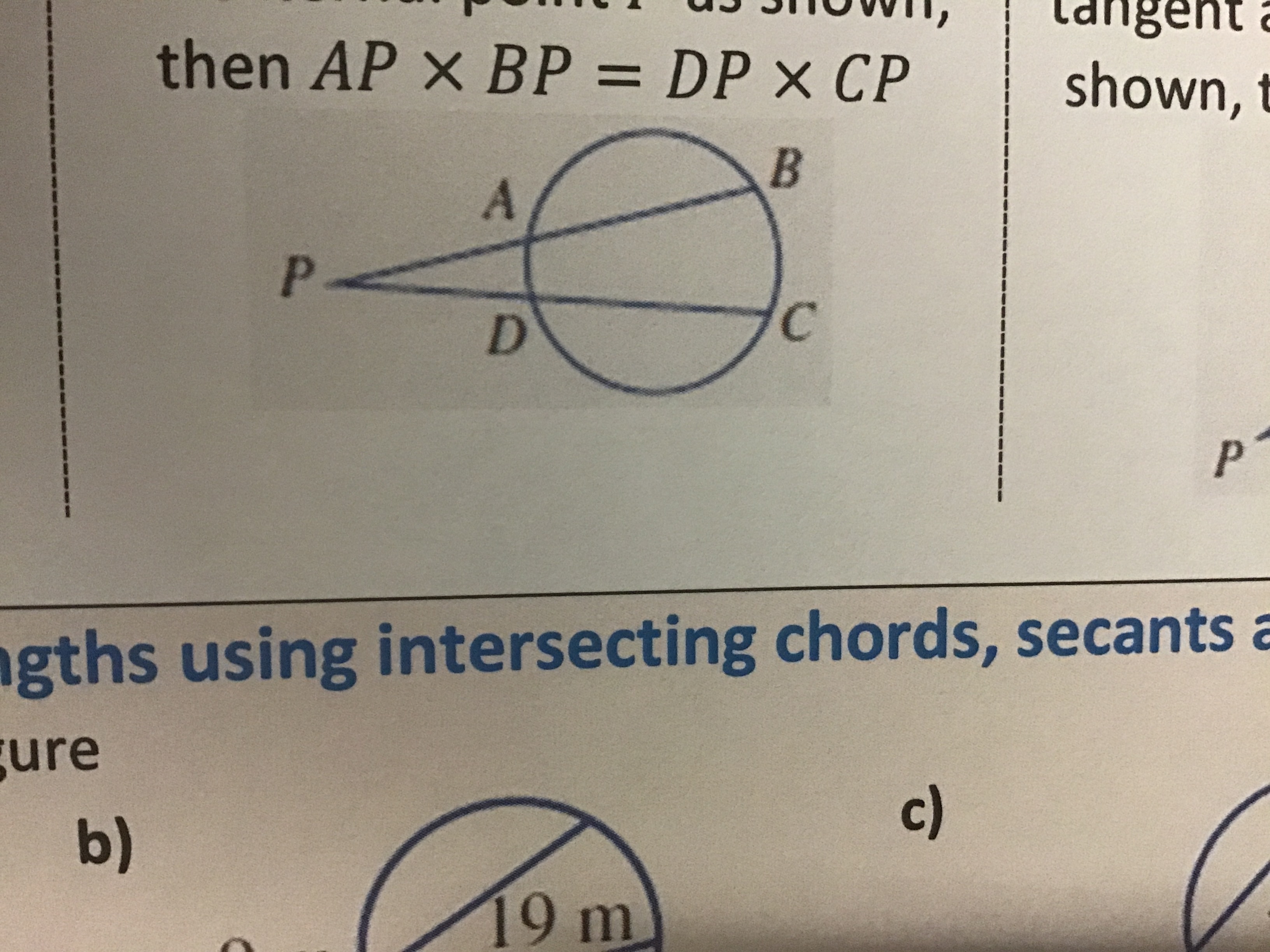 AP X BP = DP CP