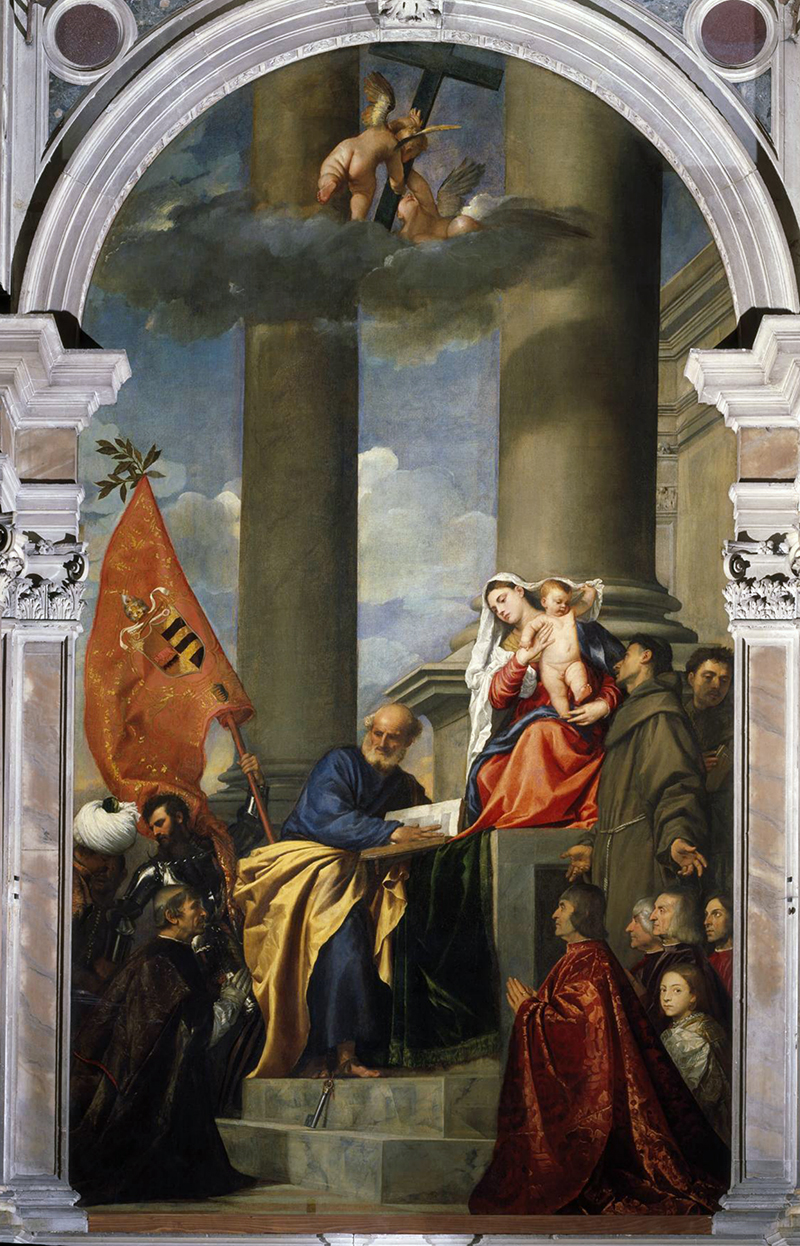 Madonna of the Pesaro Family