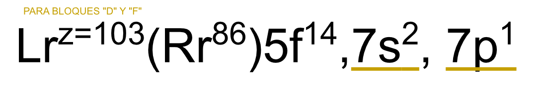 <p>La valencia de un elemento de los bloques &quot;s&quot; o &quot;p&quot; es igual a su grupo, solo que sin convertir a número romano. Valencia del bromo = 7</p><p>En los bloques &quot;d&quot; o &quot;f&quot; es la suma de los niveles más altos. P. ej. con el Lawrencio los más altos son 7s2 y 7p1 lo que da como resultado 3, lo cual es la valencia del elemento.</p>