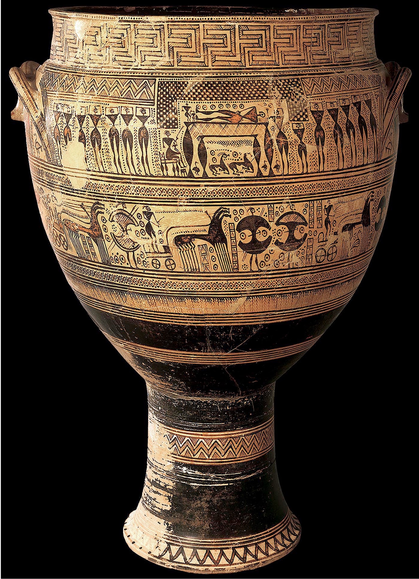 Funerary Krater from Dipylon Cemetery