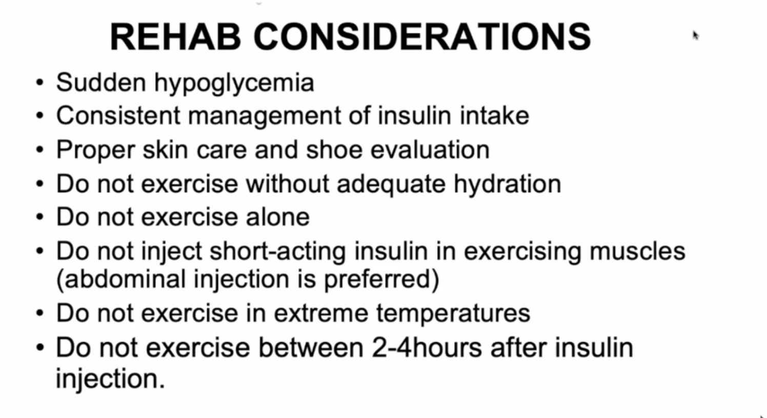 <ul><li><p>A = bawal since 2-4 hrs is yung peak ng insulin</p></li></ul><p></p>