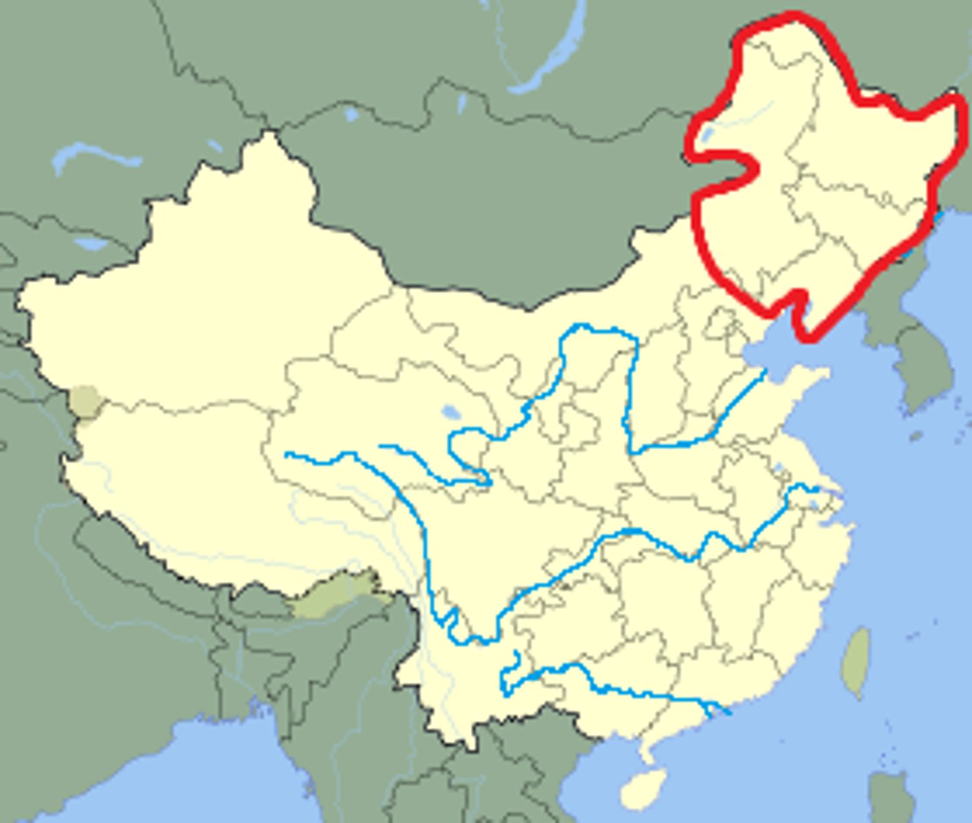 <p>Northeast Asian peoples who defeated the Ming Dynasty and founded the Qing Dynasty in 1644, which was the last of China's imperial dynasties.</p>