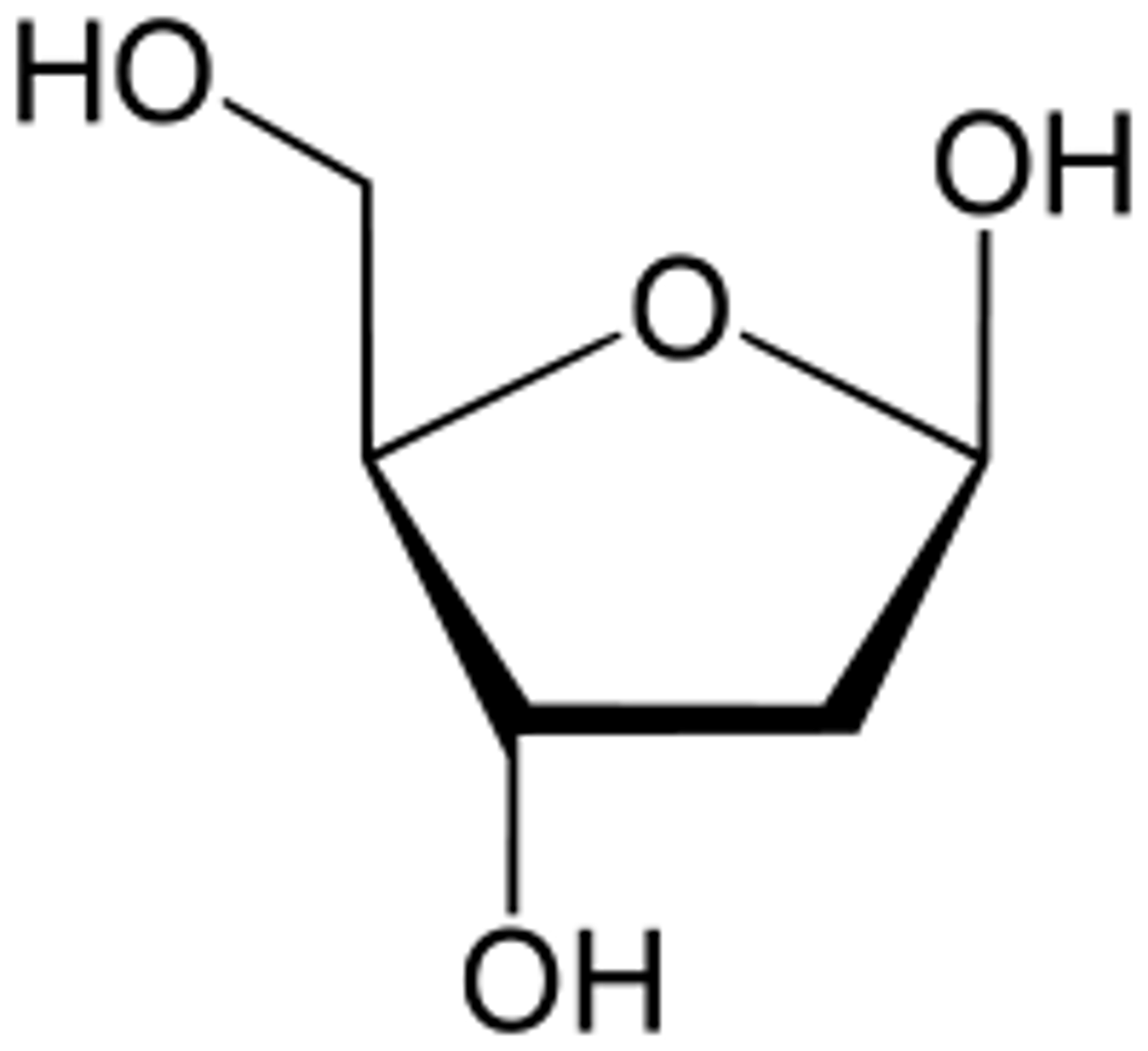 <p>Deoxyribose</p>