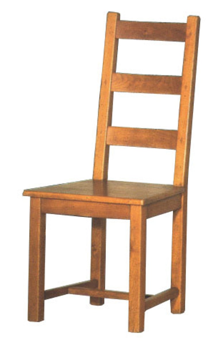 <p>una cosa que usa con una mesa para sentarse (chair)</p>