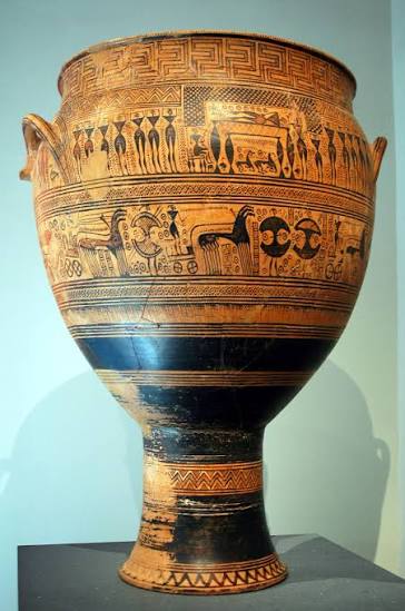 <p>Funerary Krater </p>