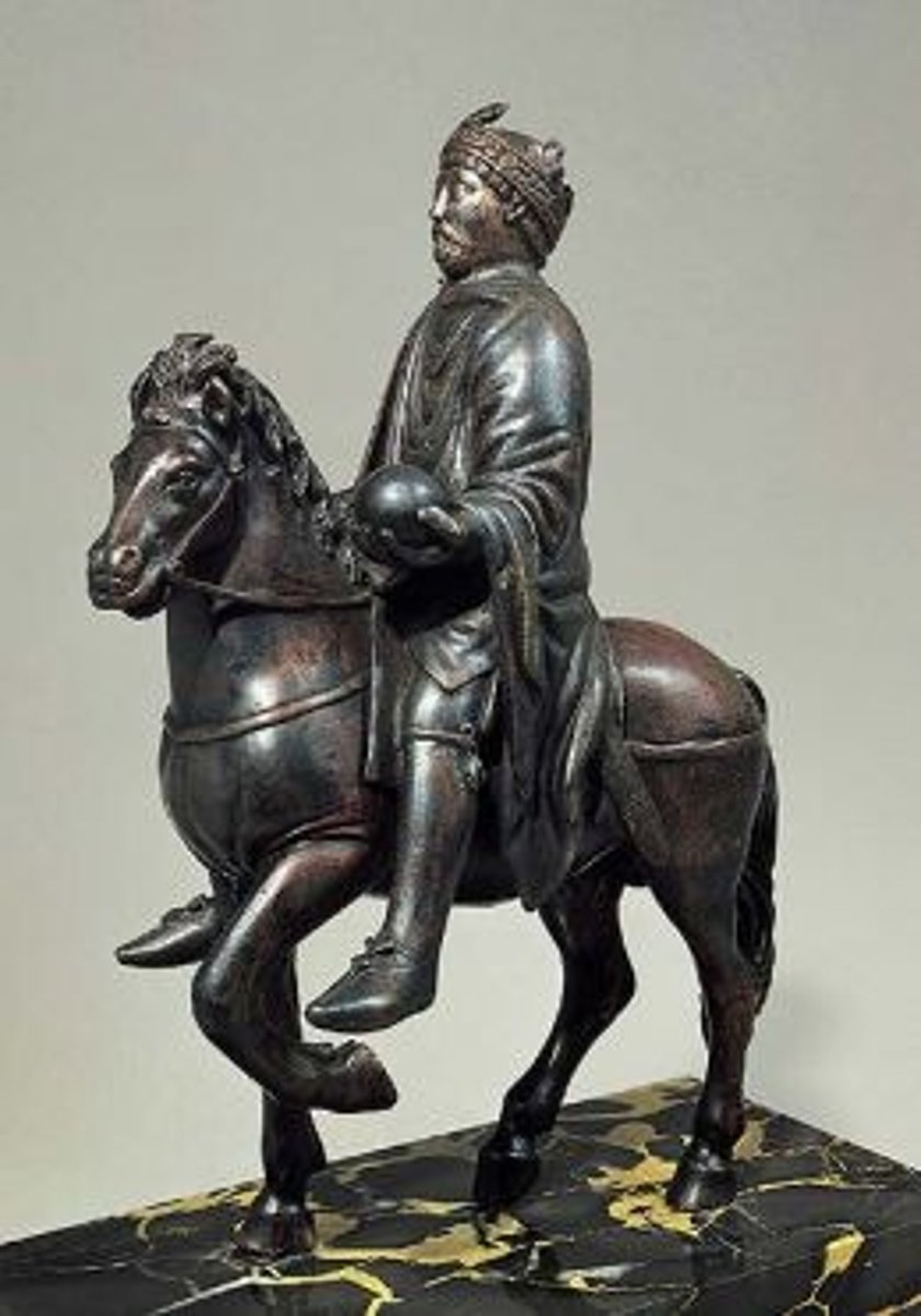 <p>Great leader of the Franks in the 700s. United the Germanic kingdoms under one rule. He would put to death anyone who refused to covert to Christianity</p>