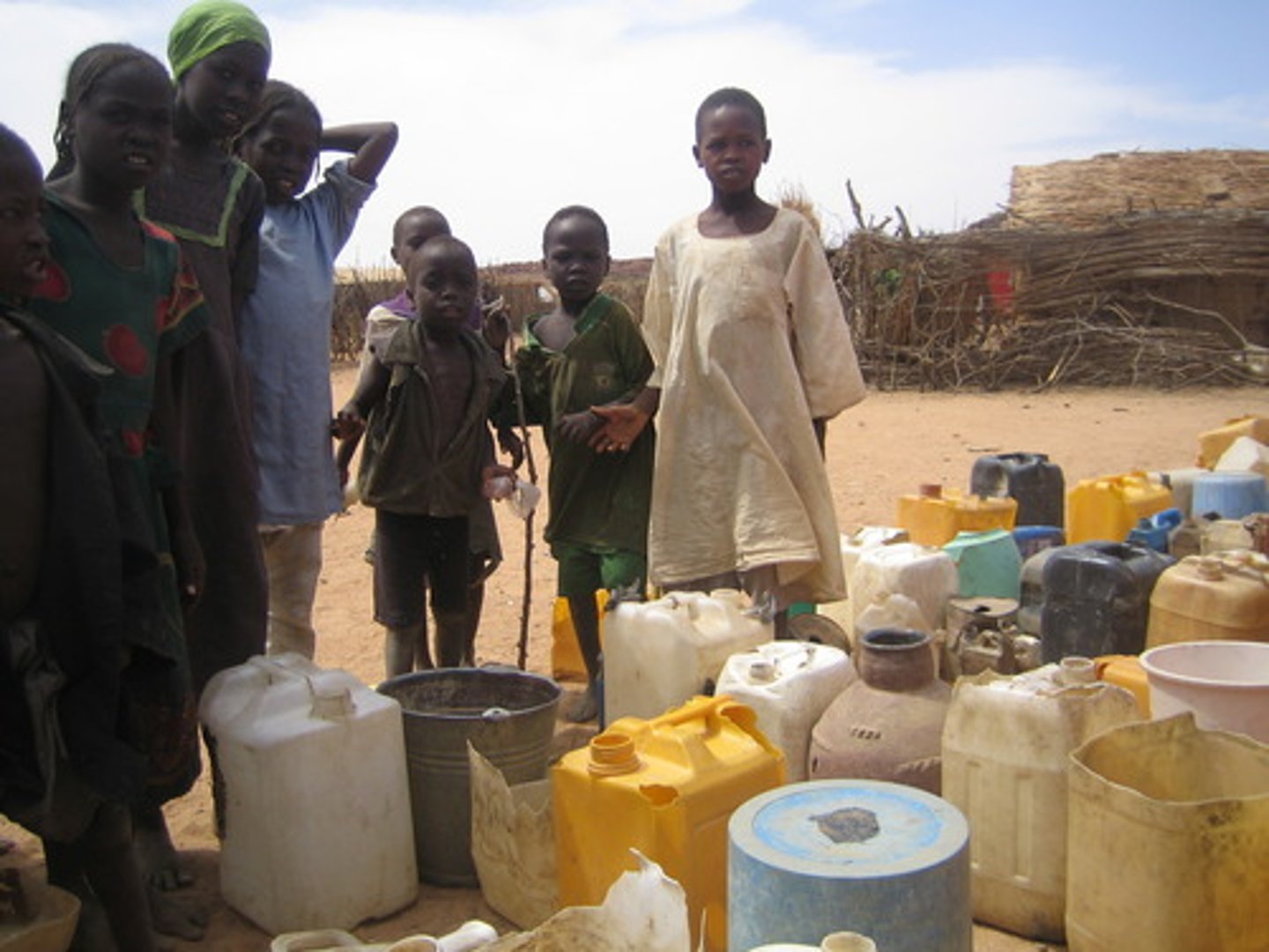 <p>refugee camp in Ethiopia; refugees are forced to leave in 1991 when the government falls.</p>
