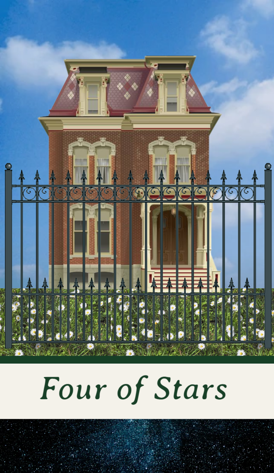 <p>Four of Stars</p>