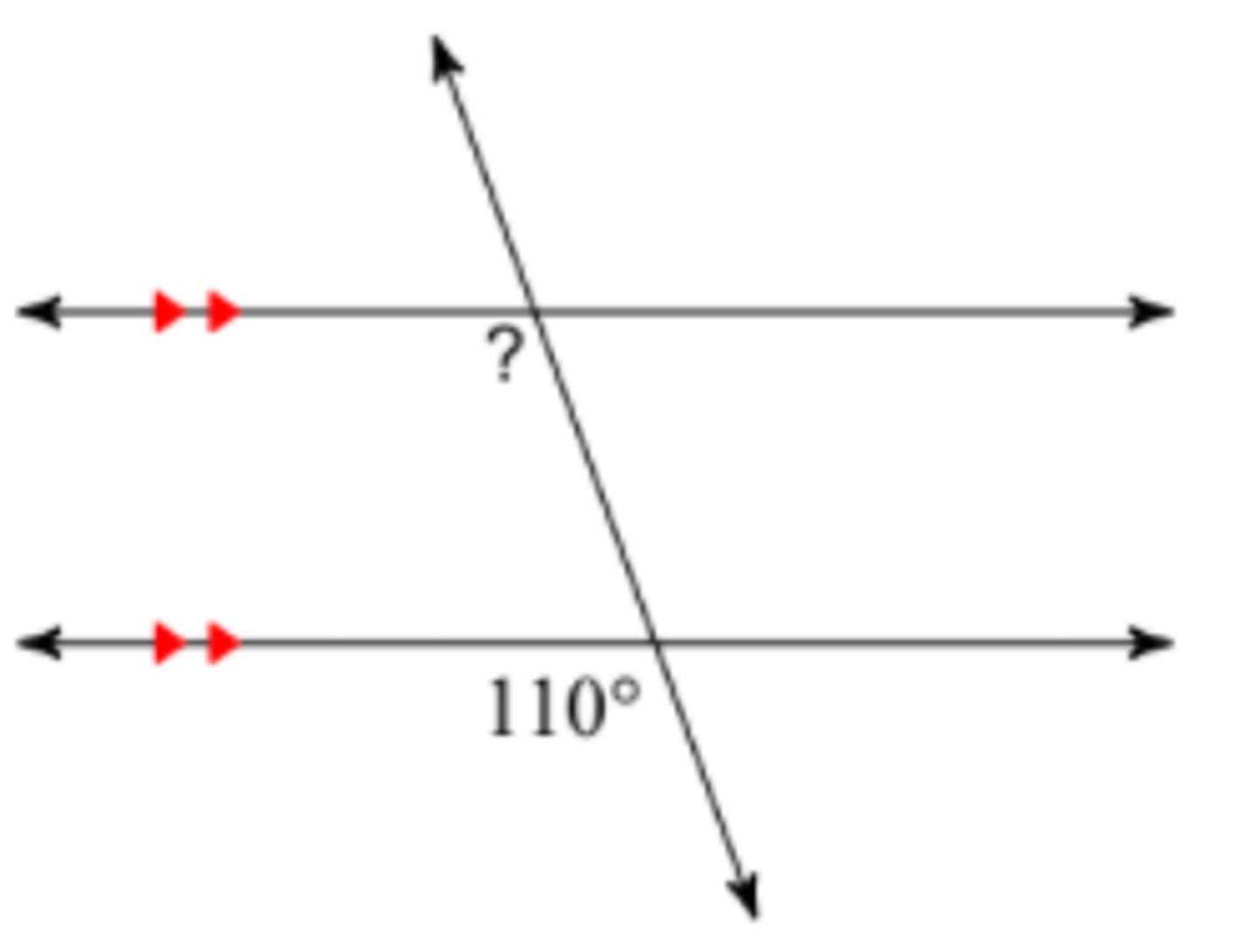 <p>What is the missing angle?</p>