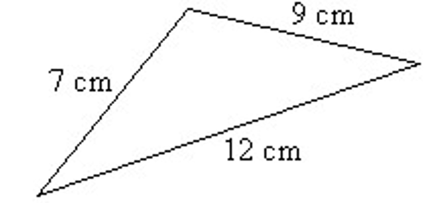 <p>P = a + b + c</p>