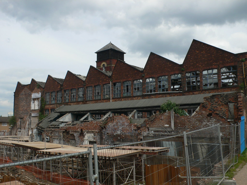 <p>Warehouses and factories in Manchester</p>
