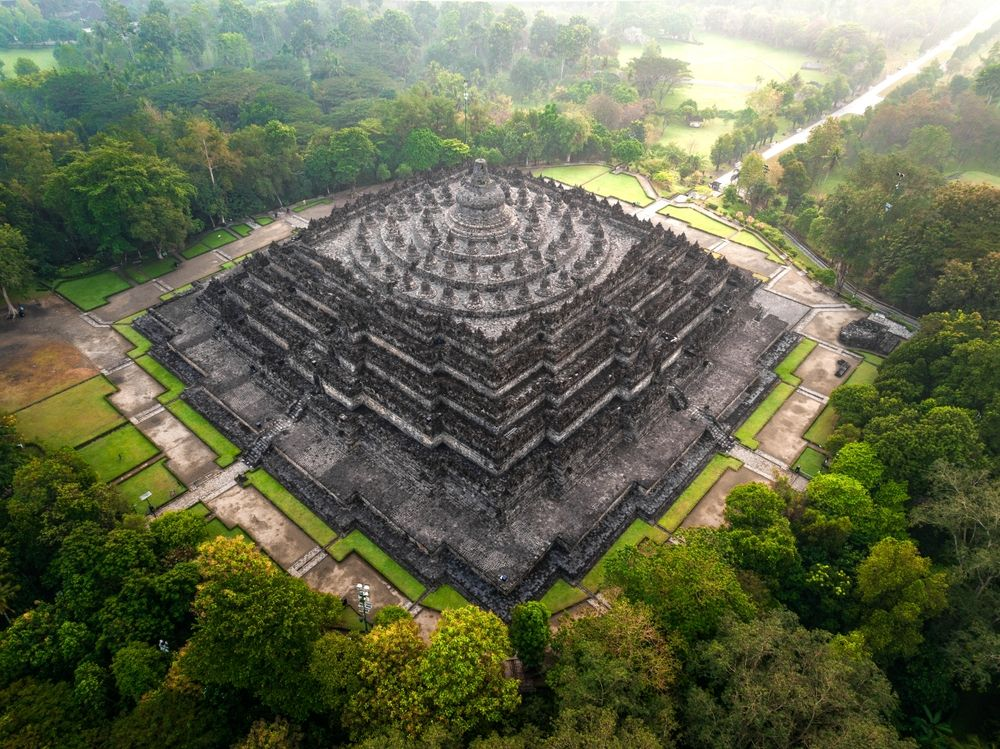 <p>borobudur Temple.</p>