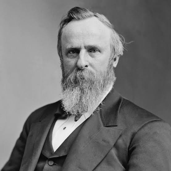 <p>Rutherford B. Hayes <span data-name="2nd" data-type="emoji">🥈</span><span data-name="angry_imp" data-type="emoji">👿</span></p>