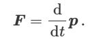 <p>proportional to resultant force, is in the same direction</p>