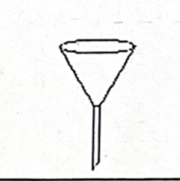 <p>assists in transferring liquids to containers with smaller openings</p>