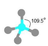 4 bonds
0 lone pairs