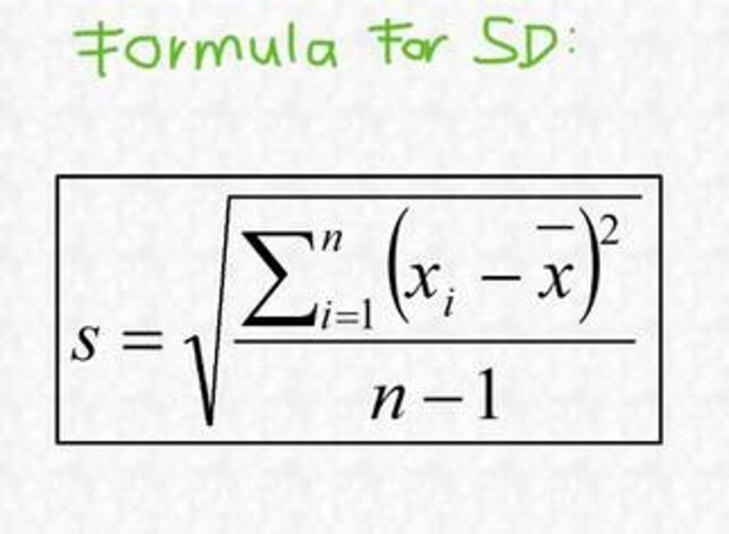 <p>A numerical value that describes variability of observations from its arithmetic mean.</p>