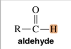 <p>Aldehyde </p>