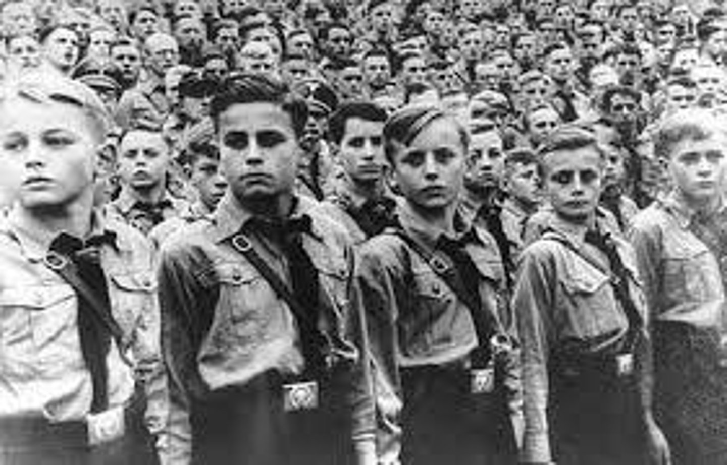 <p>Compulsory organizations set up under Hitler to train an educate German young people in Nazi beliefs</p>