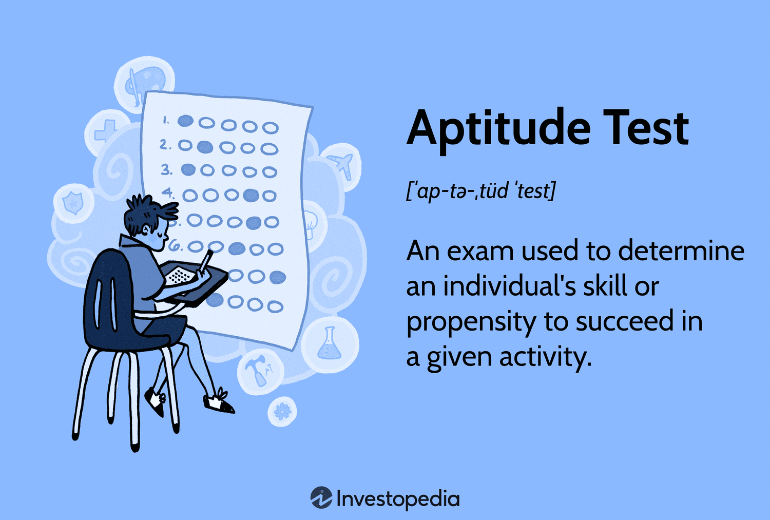 <p>Textbook: A test designed to predict a person’s future performance aptitude is the capacity to learn.<br>Mine: A test designed to assess what a person has learned/capacity to learn</p><p>Retrieval Cues:</p>